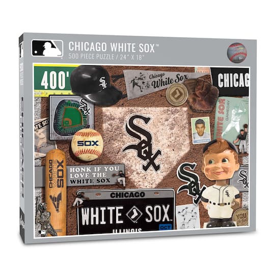 MLB Baseball Retro Series 500 Piece Puzzle By Youthefan in Chicago White Sox | 18" x 24" | Michaels®